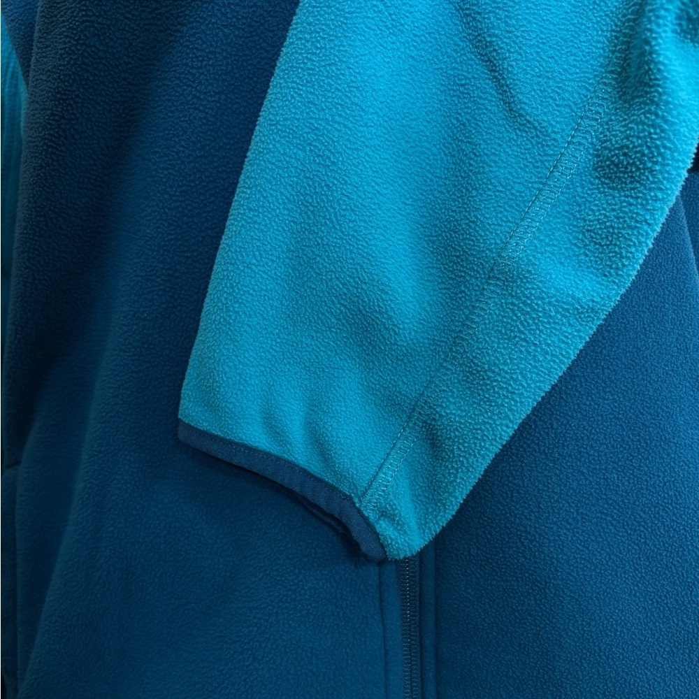BULA Women’s Fleece Jacket XL Blue & Teal | Full Zip Outdoor Cozy Warm - Picture 7 of 12